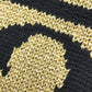 LOUIS VUITTON M76167 Echarpe Glitter Wool Scarf for Women, Gold and Black
