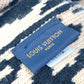 LOUIS VUITTON M74049 Leopard Print Snood with LV Leogram Sequins, Wool Scarf, Women's, Brown