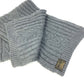 LOUIS VUITTON M75369 Echarpe Climber V Wool Scarf, Women's, Gray