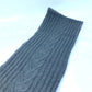 LOUIS VUITTON M75369 Echarpe Climber V Wool Scarf, Women's, Gray