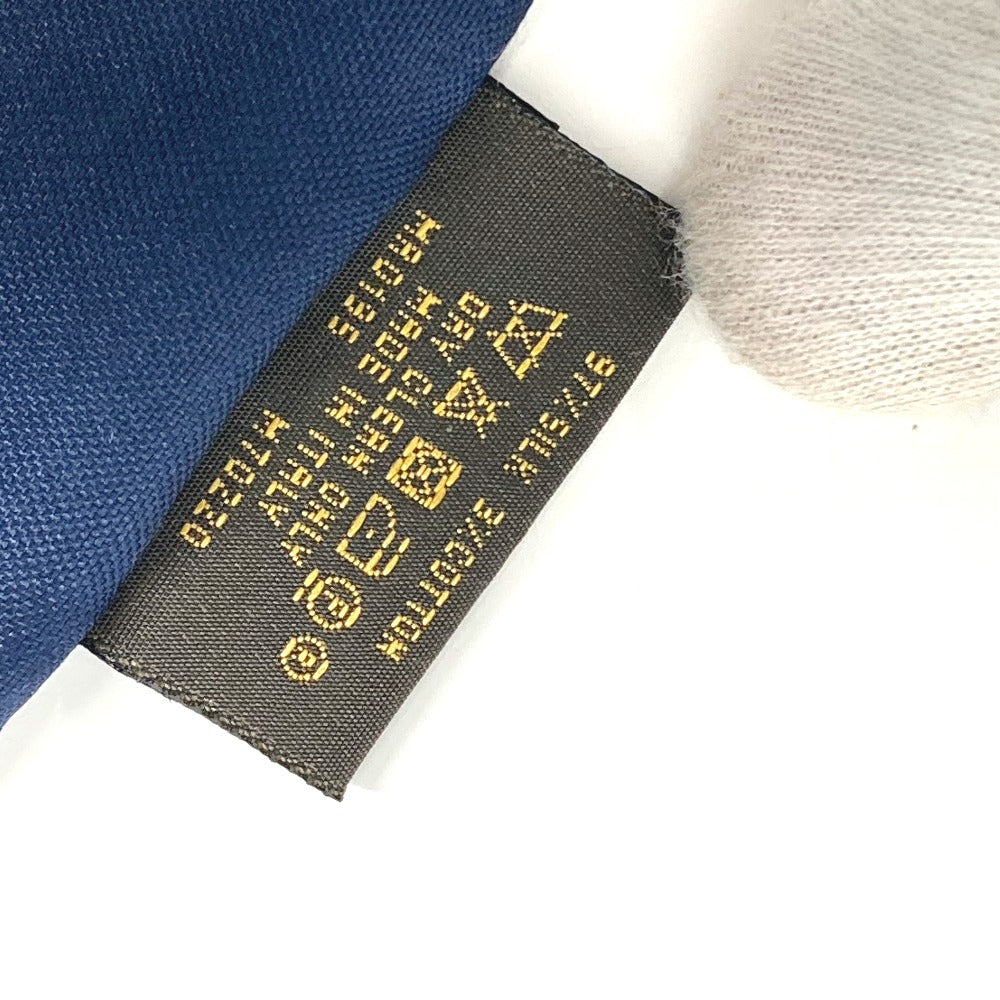 LOUIS VUITTON M70220 アクセサリー ポシェット・LVリュバン ハンカチ＆ネクタイセット ポケットチーフ ハンカチ シルク メンズ マリーヌ ネイビー