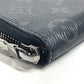 LOUIS VUITTON M62295 Monogram Eclipse Zippy Wallet Vertical Long Wallet Round Zipper Long Wallet Monogram Eclipse Canvas Men's Black