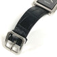 CHANEL H5319 Boyfriend Logo Watch with Leather Strap, Unisex, Black