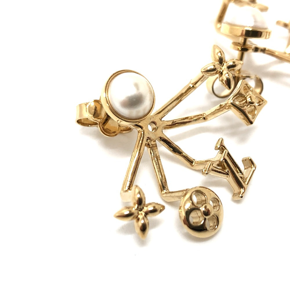 LOUIS VUITTON M00601 ピアス・クルーザー パール アクセサリー ピアス メタル ユニセックス ゴールド