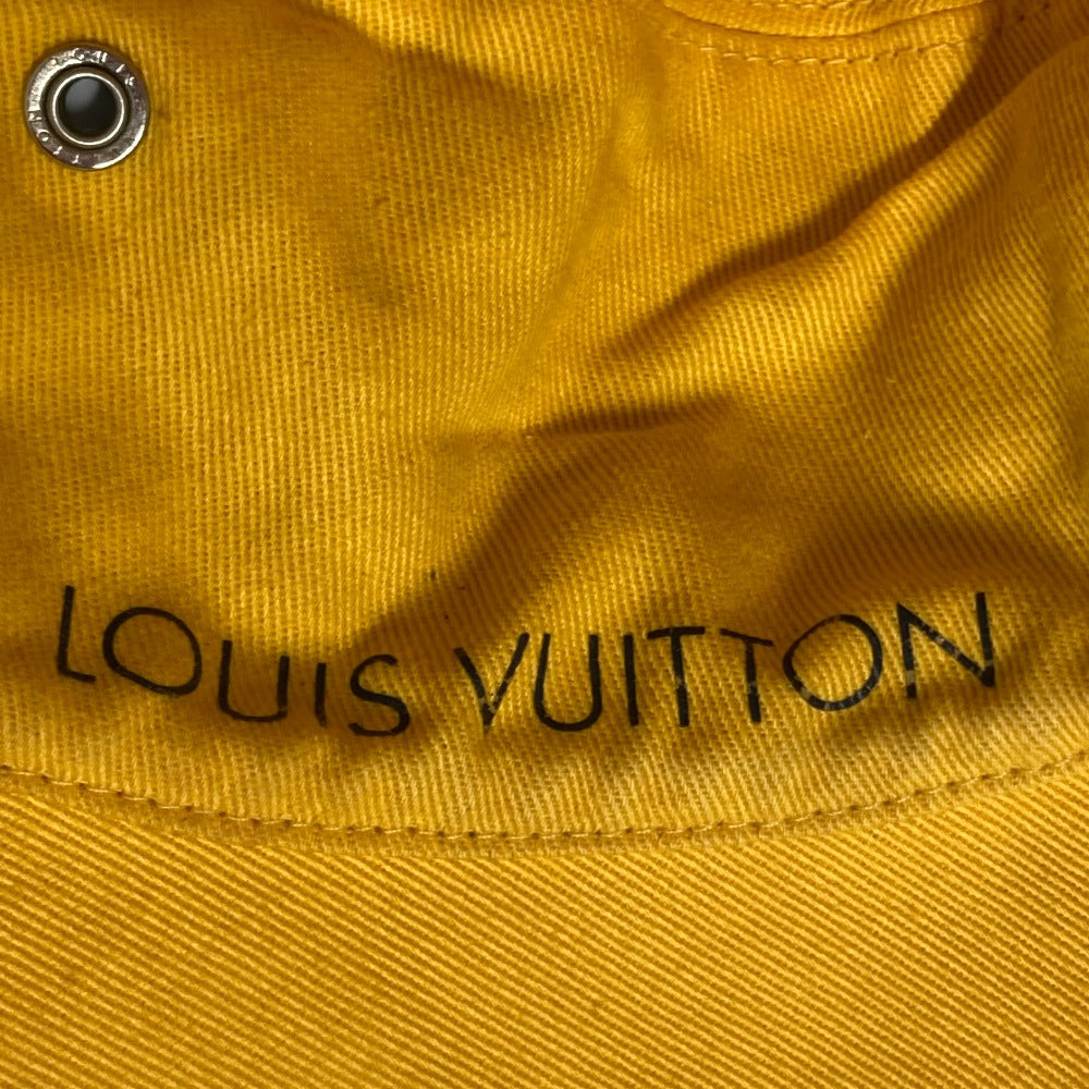 LOUIS VUITTON M76209 ハット帽 帽子 バケットハット ボブハット シャポー・モノグラムデニム ハット コットン メンズ ブラック