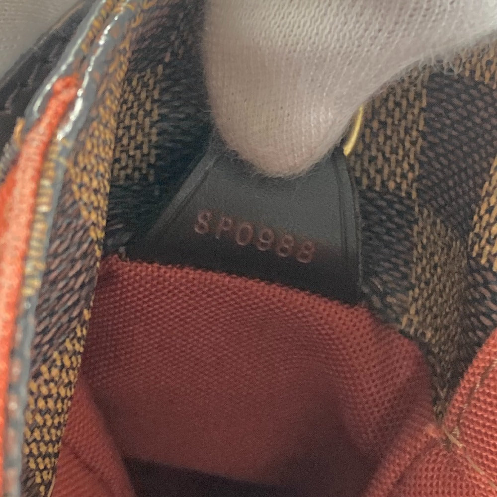 LOUIS VUITTON N45258 ダミエ バスティーユ 斜め掛け カバン メッセンジャーバッグ ショルダーバッグ ダミエキャンバス レディース エベヌ ブラウン