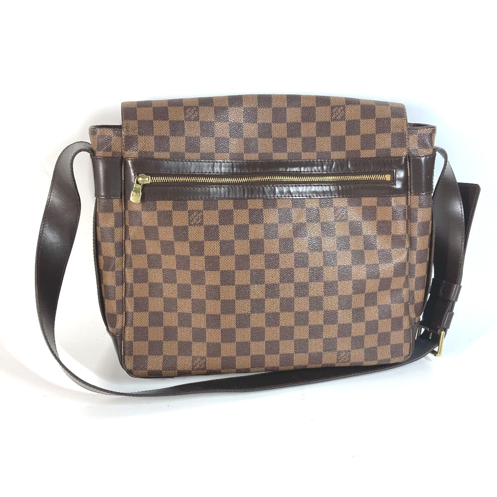 LOUIS VUITTON N45258 ダミエ バスティーユ 斜め掛け カバン メッセンジャーバッグ ショルダーバッグ ダミエキャンバス レディース エベヌ ブラウン