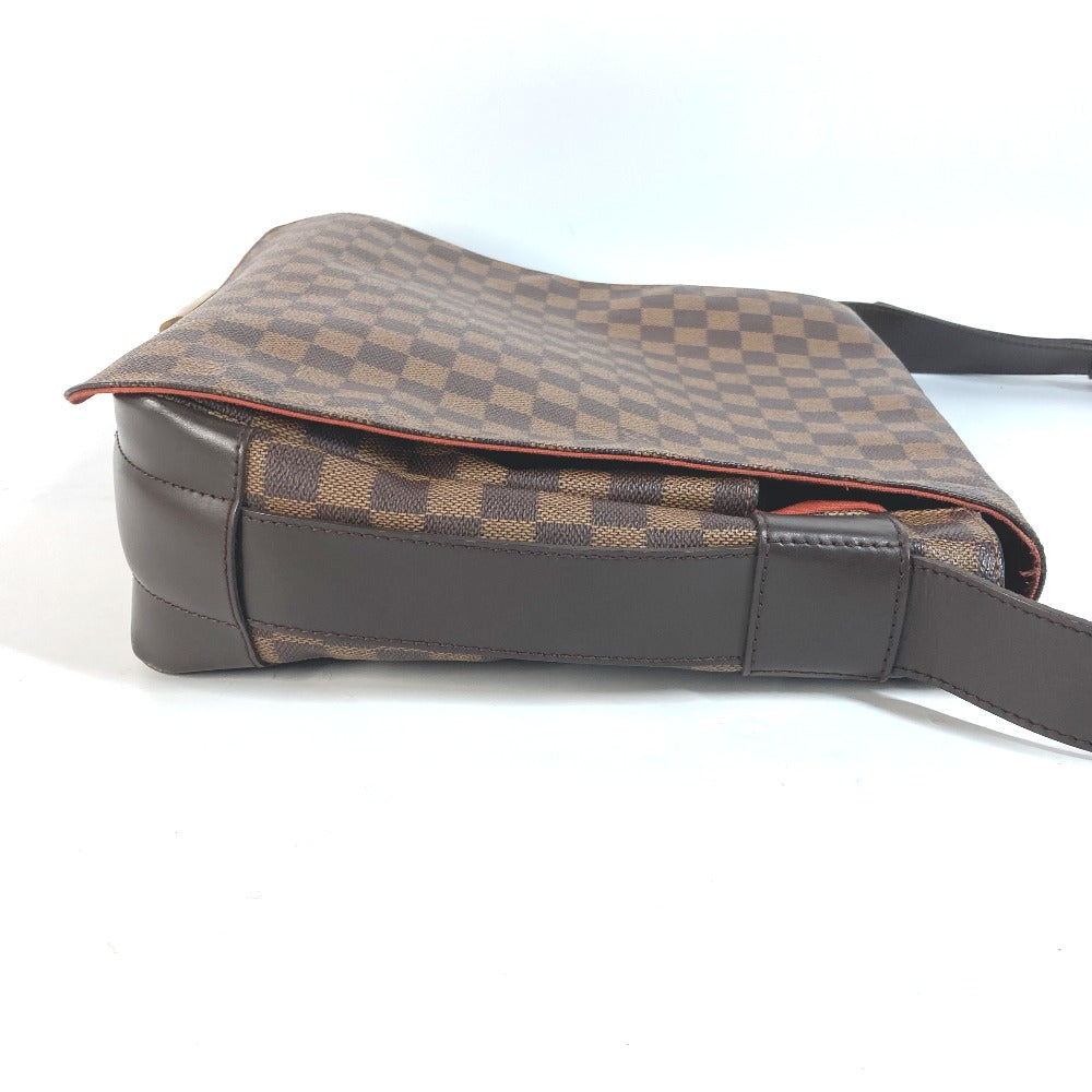 LOUIS VUITTON N45258 ダミエ バスティーユ 斜め掛け カバン メッセンジャーバッグ ショルダーバッグ ダミエキャンバス レディース エベヌ ブラウン