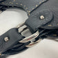 FENDI 8BR264 セレリア カバン ハンドバッグ レザー レディース ブラック