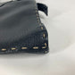 FENDI 8BR264 セレリア カバン ハンドバッグ レザー レディース ブラック