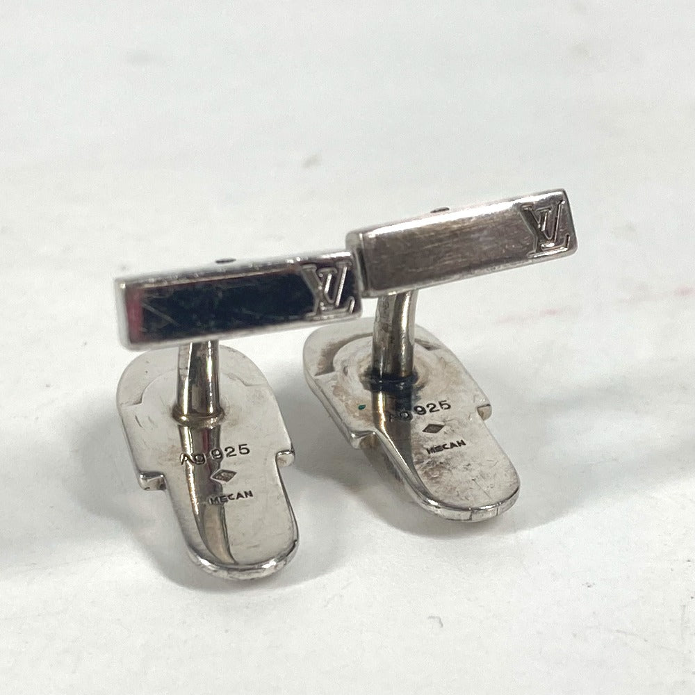 LOUIS VUITTON M64496 ブトン・ドゥマンシェット・セニョール アクセサリー カフス AG925 メンズ シルバー