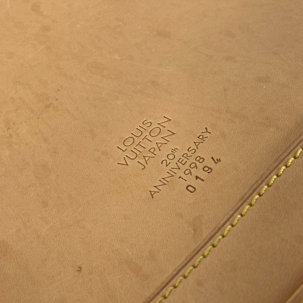 LOUIS VUITTON M99070 ノマド 20周年記念 バケツ マレ ヴァンティエム 肩掛け ショルダーバッグ カバン ポーチ付き トートバッグ ノマドレザー レディース ベージュ