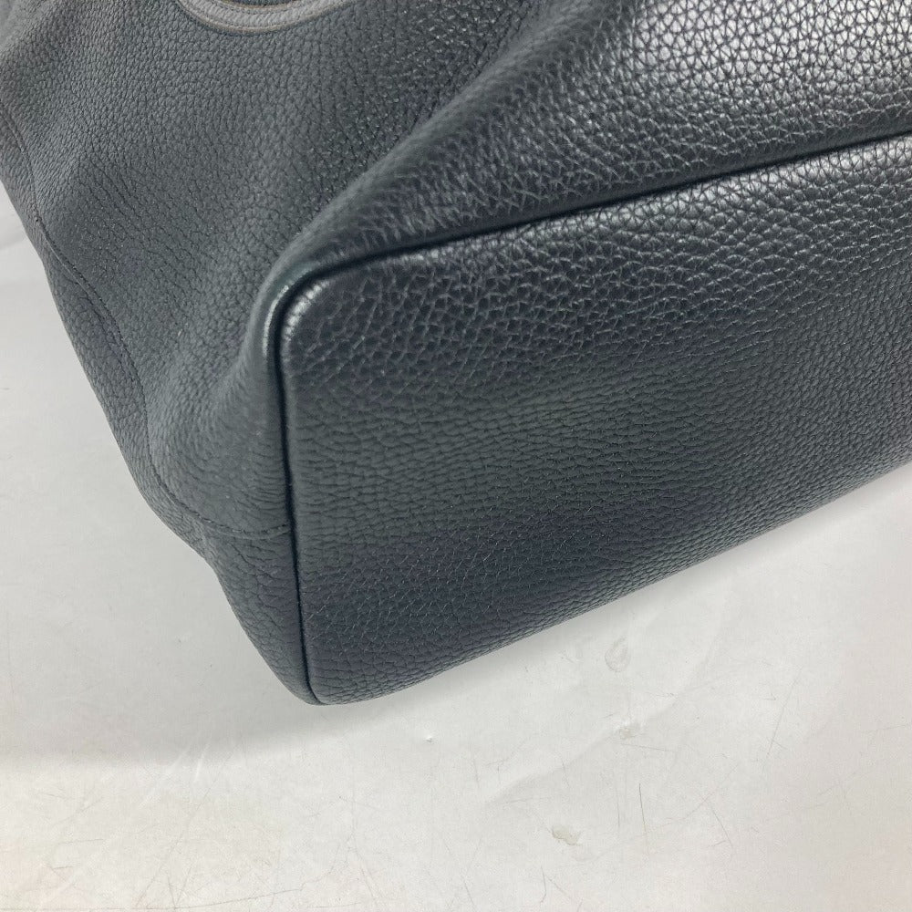 LOUIS VUITTON M55000 LVサークル カバライト ハンドバッグ カバン トートバッグ 肩掛け ショルダーバッグ トリヨンレザー メンズ ノワール ブラック