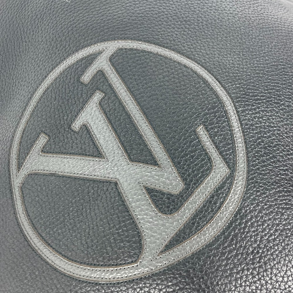 LOUIS VUITTON M55000 LVサークル カバライト ハンドバッグ カバン トートバッグ 肩掛け ショルダーバッグ トリヨンレザー メンズ ノワール ブラック