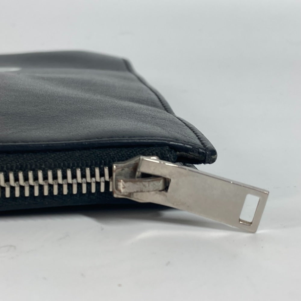 SAINT LAURENT PARIS 397294 ロゴ セカンドバッグ ポーチ カバン クラッチバッグ レザー メンズ ブラック