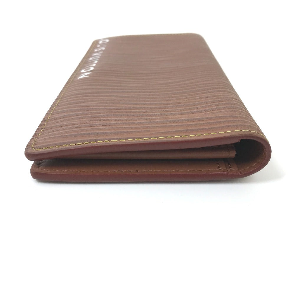 LOUIS VUITTON M82631 エピ ポルトフォイユ・ブラザ NM ロングウォレット 2つ折り 長財布 エピレザー メンズ ブラウン