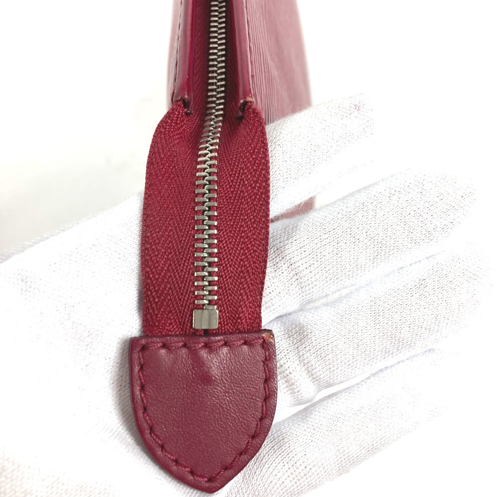 LOUIS VUITTON M41085 エピ ポッシュ トワレ26 ポーチ カバン メイクポーチ セカンドバッグ クラッチバッグ エピレザー レディース フューシャ レッド