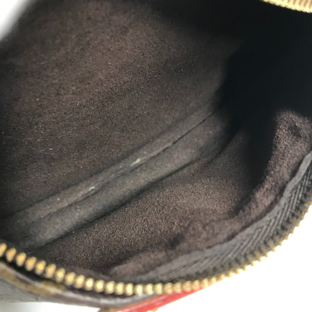 LOUIS VUITTON M82335 モノグラム ミニ バムバッグ ショルダーバッグ カバン 斜め掛け ポシェット ポーチ ボディバッグ モノグラムキャンバス レディース ブラウン