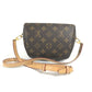 LOUIS VUITTON M82335 モノグラム ミニ バムバッグ ショルダーバッグ カバン 斜め掛け ポシェット ポーチ ボディバッグ モノグラムキャンバス レディース ブラウン