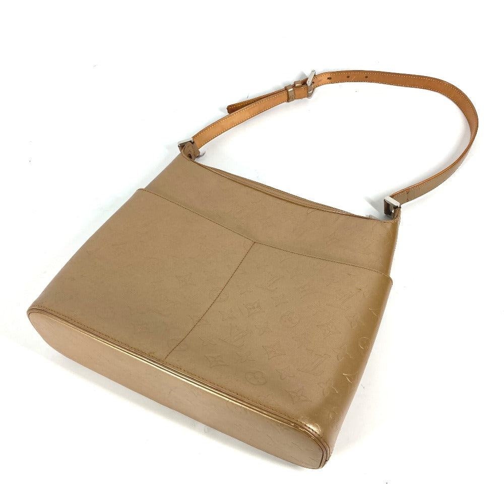 LOUIS VUITTON M55167 モノグラムマット サッター カバン 肩掛け トートバッグ 縦型 ショルダーバッグ モノグラムマットレザー レディース アンプレ ベージュ