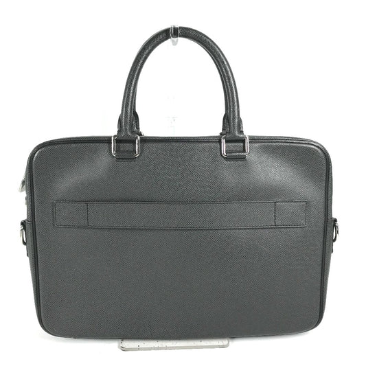 LOUIS VUITTON M30643 タイガ ポルトドキュマン・ビジネス PDV 2WAY カバン トートバッグ ハンドバッグ ビジネスバッグ タイガレザー メンズ アルドワーズ ブラック