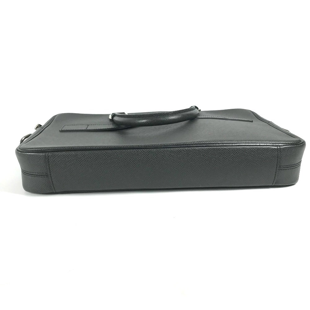 LOUIS VUITTON M30643 タイガ ポルトドキュマン・ビジネス PDV 2WAY カバン トートバッグ ハンドバッグ ビジネスバッグ タイガレザー メンズ アルドワーズ ブラック