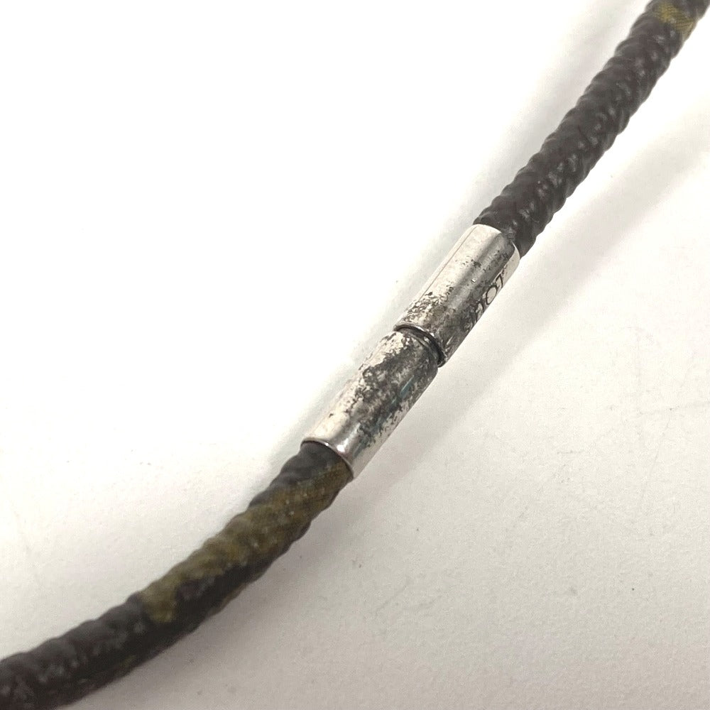 LOUIS VUITTON M65436 モノグラム パンダンティフ フルール アクセサリー チョーカー ネックレス モノグラムキャンバス ユニセックス ブラウン