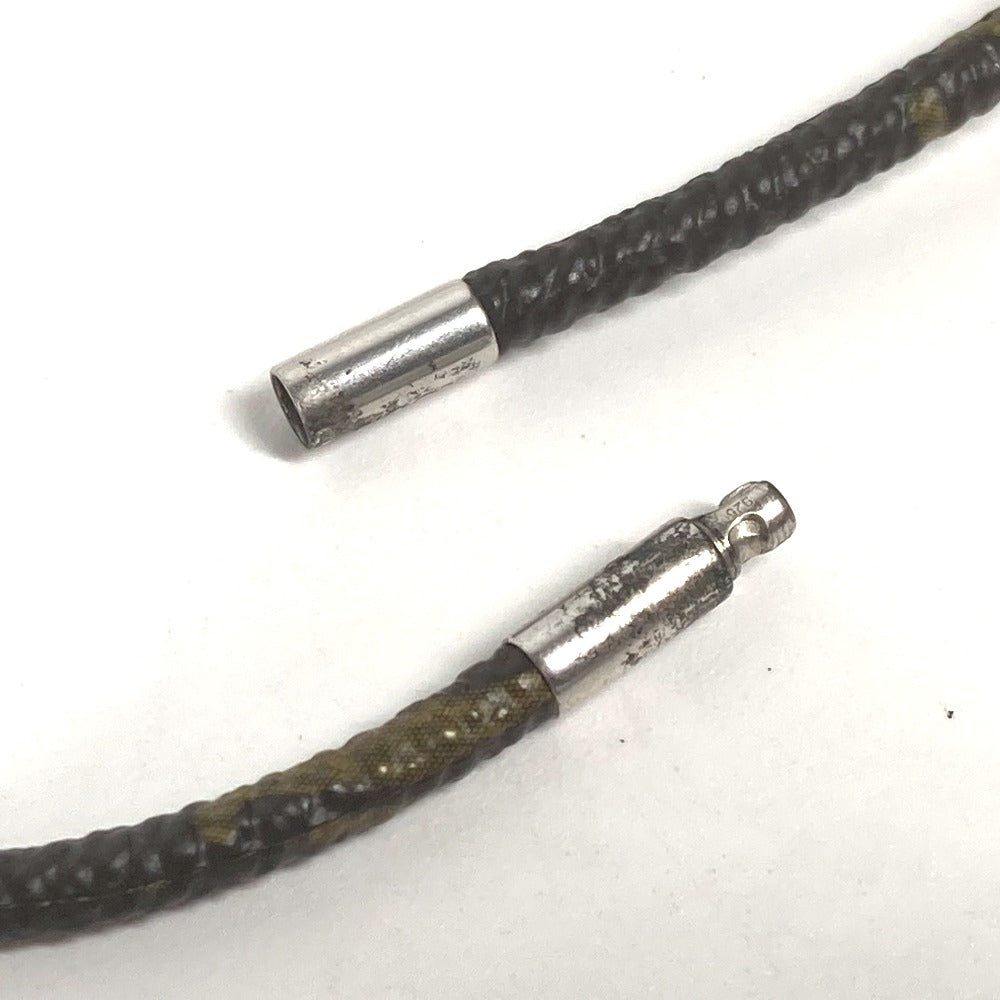 LOUIS VUITTON M65436 モノグラム パンダンティフ フルール アクセサリー チョーカー ネックレス モノグラムキャンバス ユニセックス ブラウン