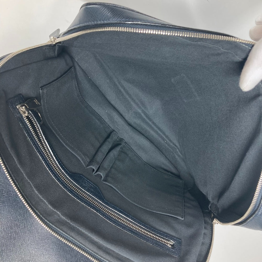 LOUIS VUITTON M32640 タイガ ヴァシリPM 書類バッグ ブリーフケース カバン ビジネスバッグ タイガレザー メンズ ボレアル ダークネイビー