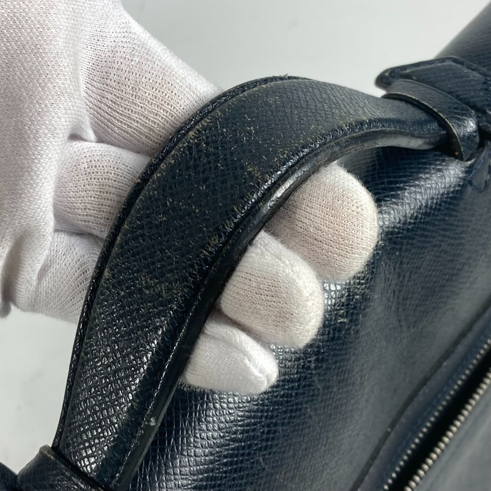 LOUIS VUITTON M32640 タイガ ヴァシリPM 書類バッグ ブリーフケース カバン ビジネスバッグ タイガレザー メンズ ボレアル ダークネイビー