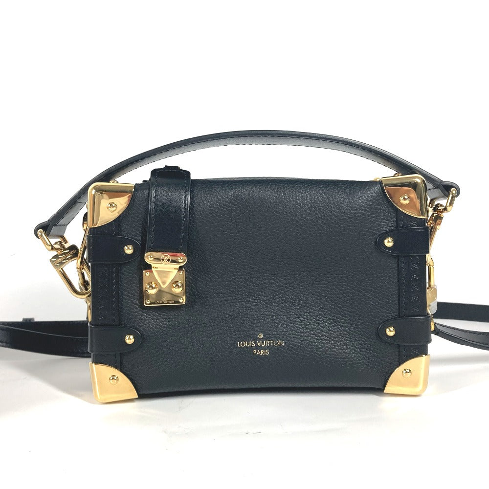 LOUIS VUITTON M23817 クラッチバッグ ポーチ サイドトランク PM カバン 3WAYバッグ ショルダーバッグ 斜め掛け ハンドバッグ レザー レディース ノワール ブラック