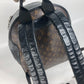 LOUIS VUITTON M45349 モノグラム・マカサー ジョッシュ バックパック カバン リュックサック モノグラムキャンバス メンズ ブラウン