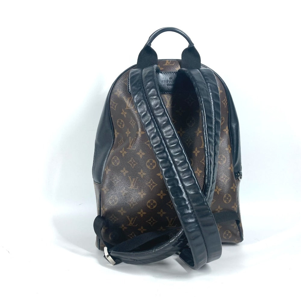 LOUIS VUITTON M45349 モノグラム・マカサー ジョッシュ バックパック カバン リュックサック モノグラムキャンバス メンズ ブラウン