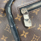 LOUIS VUITTON M45349 モノグラム・マカサー ジョッシュ バックパック カバン リュックサック モノグラムキャンバス メンズ ブラウン