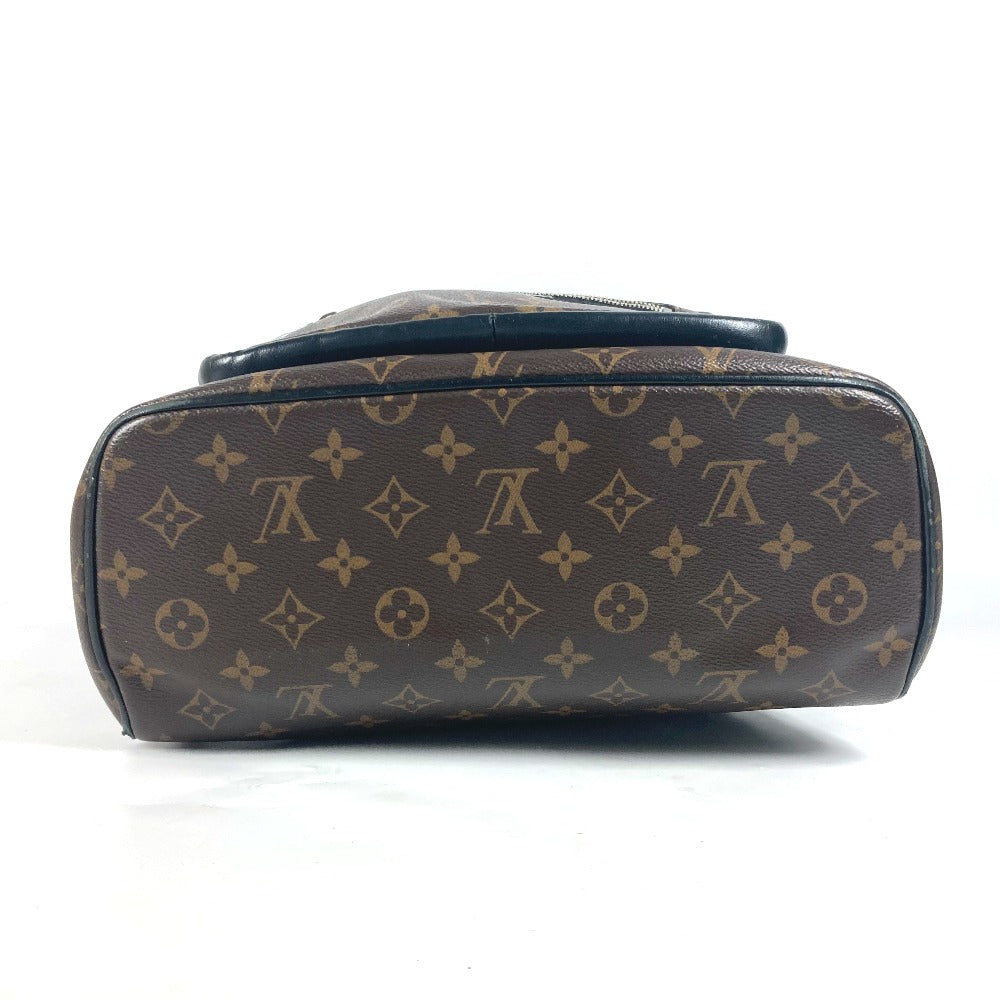 LOUIS VUITTON M45349 モノグラム・マカサー ジョッシュ バックパック カバン リュックサック モノグラムキャンバス メンズ ブラウン