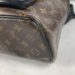 LOUIS VUITTON M45349 モノグラム・マカサー ジョッシュ バックパック カバン リュックサック モノグラムキャンバス メンズ ブラウン