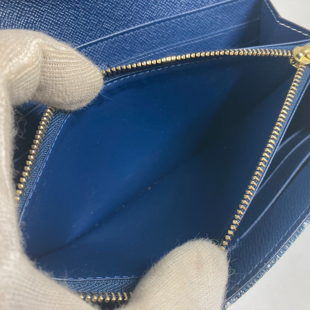 LOUIS VUITTON M81183 モノグラムジャガードデニム ポルトフォイユ・サラ ロングウォレット 長財布 モノグラムデニム レディース ブルー - brandshop-reference