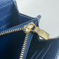LOUIS VUITTON M81183 モノグラムジャガードデニム ポルトフォイユ・サラ ロングウォレット 長財布 モノグラムデニム レディース ブルー - brandshop-reference