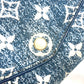 LOUIS VUITTON M81183 モノグラムジャガードデニム ポルトフォイユ・サラ ロングウォレット 長財布 モノグラムデニム レディース ブルー - brandshop-reference