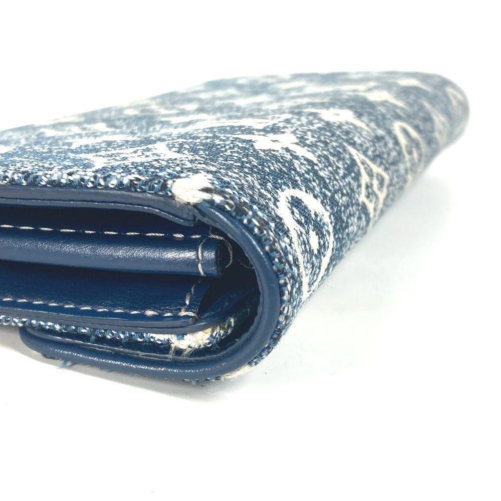 LOUIS VUITTON M81183 モノグラムジャガードデニム ポルトフォイユ・サラ ロングウォレット 長財布 モノグラムデニム レディース ブルー - brandshop-reference