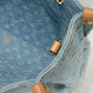 LOUIS VUITTON M24897 モノグラムデニム レットゴー カバン トートバッグ ハンドバッグ モノグラムデニム レディース スカイブルー デニム ブルー