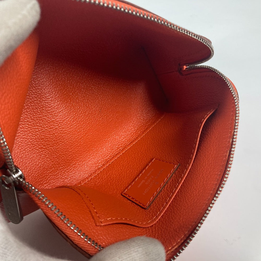 LOUIS VUITTON M40642 エピ ポシェット コスメティック PM メイクポーチ マルチポーチ 化粧ポーチ エピレザー レディース ピモン オレンジ