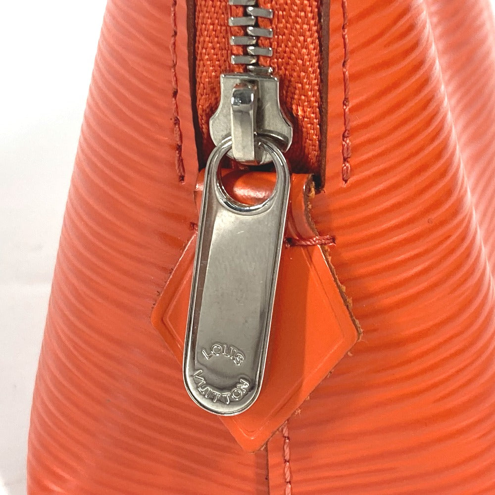 LOUIS VUITTON M40642 エピ ポシェット コスメティック PM メイクポーチ マルチポーチ 化粧ポーチ エピレザー レディース ピモン オレンジ