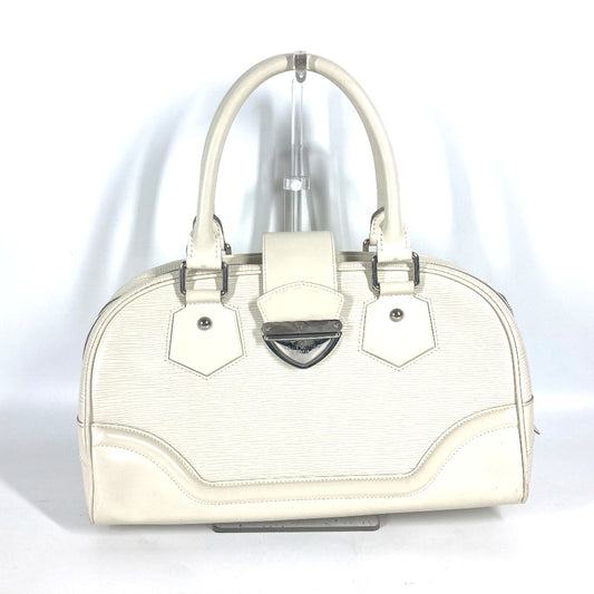 LOUIS VUITTON M5931J エピ ボーリング モンテーニュGM ミニボストンバッグ ショルダーバッグ 肩掛け ハンドバッグ エピレザー レディース イヴォワール ホワイト