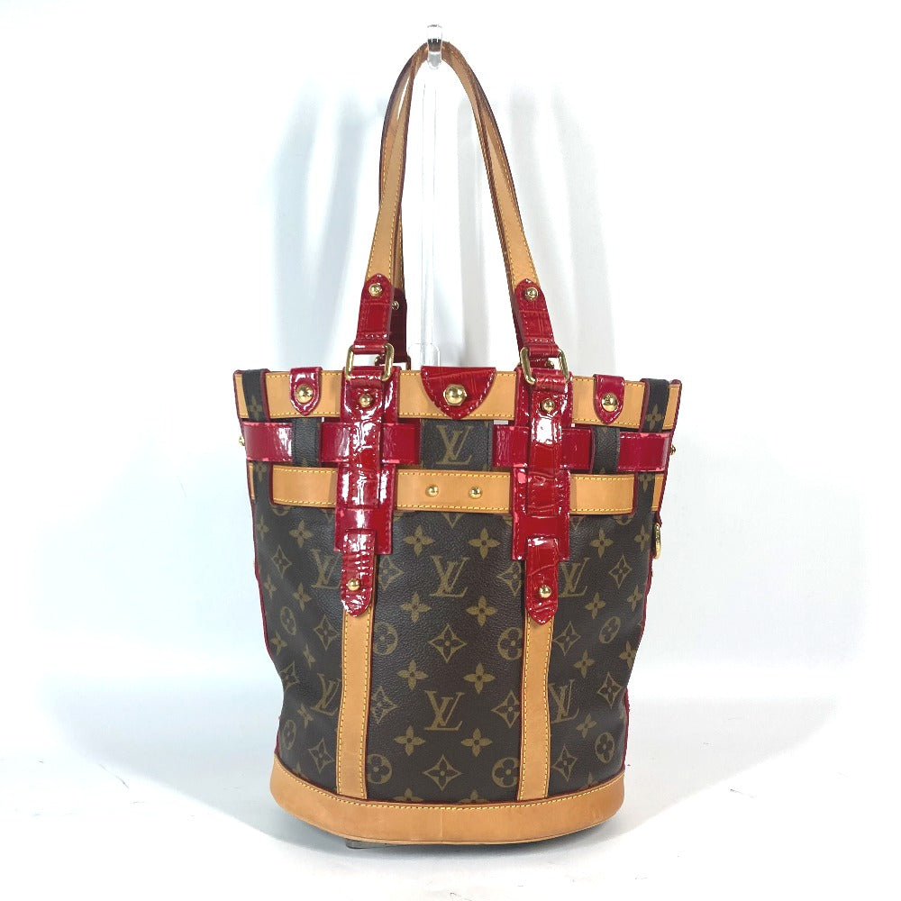 LOUIS VUITTON M95613 モノグラム ルビー ネオ バケット 肩掛け カバン ショルダーバッグ ばけつ型 バケツ トートバッグ モノグラムキャンバス レディース ブラウン - brandshop-reference