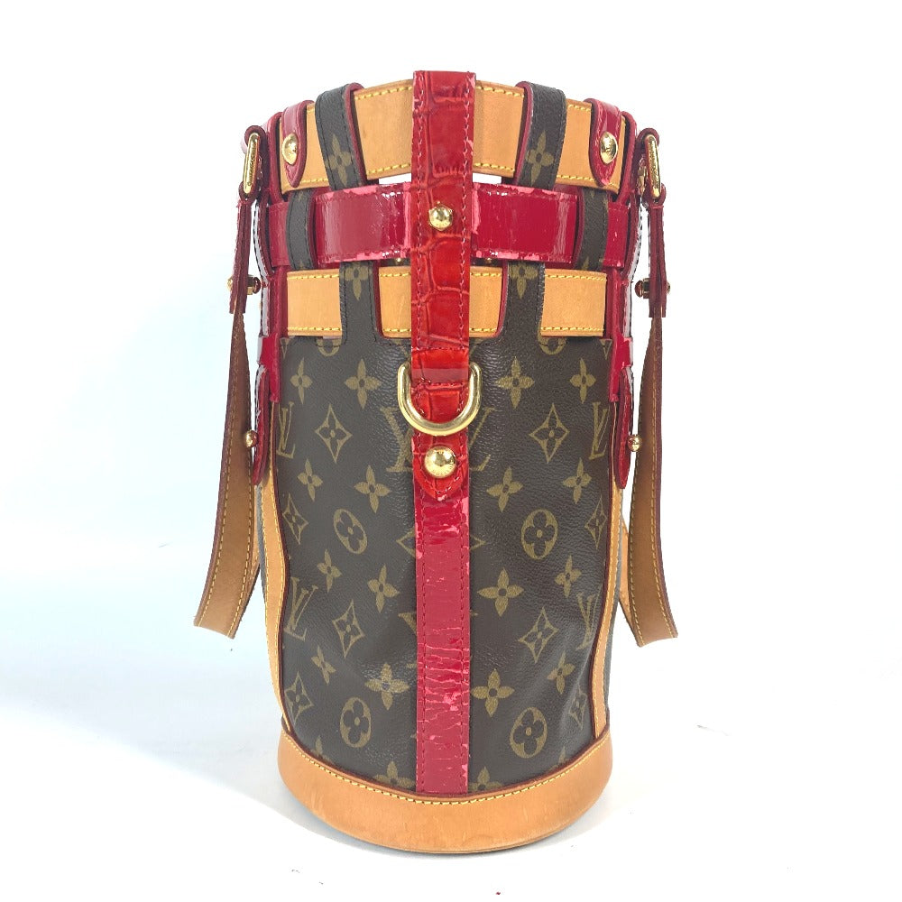 LOUIS VUITTON M95613 モノグラム ルビー ネオ バケット 肩掛け カバン ショルダーバッグ ばけつ型 バケツ トートバッグ モノグラムキャンバス レディース ブラウン - brandshop-reference