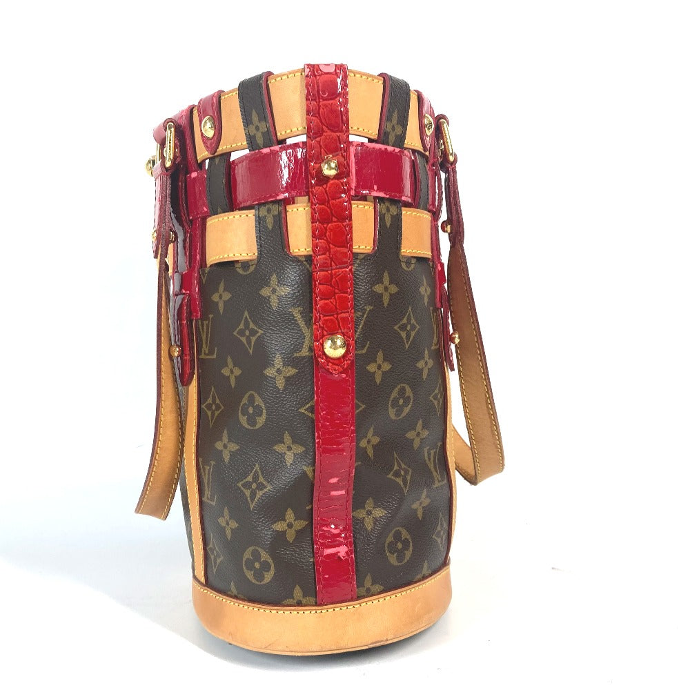 LOUIS VUITTON M95613 モノグラム ルビー ネオ バケット 肩掛け カバン ショルダーバッグ ばけつ型 バケツ トートバッグ モノグラムキャンバス レディース ブラウン - brandshop-reference