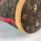 LOUIS VUITTON M95613 モノグラム ルビー ネオ バケット 肩掛け カバン ショルダーバッグ ばけつ型 バケツ トートバッグ モノグラムキャンバス レディース ブラウン - brandshop-reference