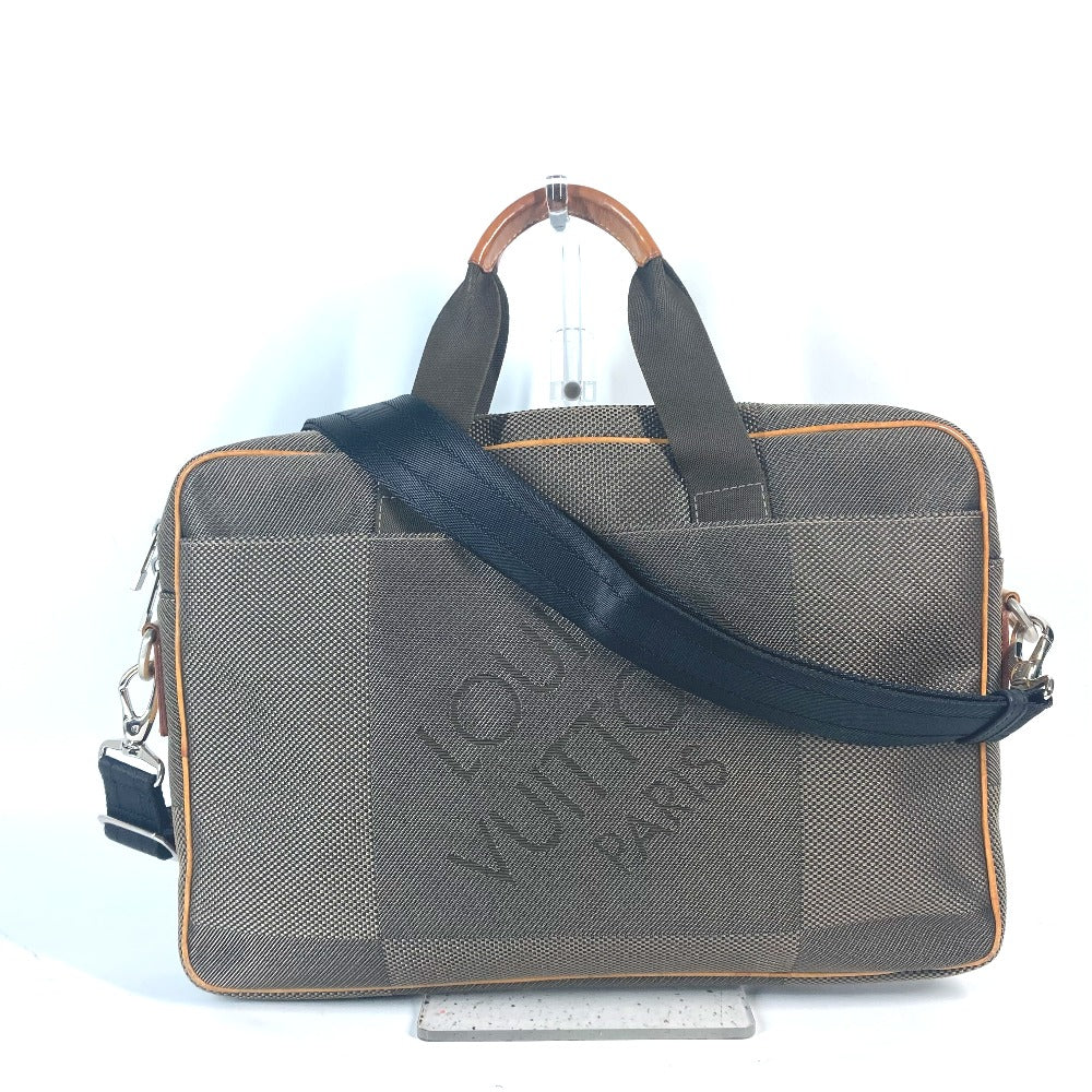 LOUIS VUITTON N58039 ダミエジェアン アソシエPM ビジネスバッグ カバン トートバッグ 2WAYバッグ ショルダーバッグ ハンドバッグ ダミエジェアンキャンバス メンズ テール カーキ - brandshop-reference