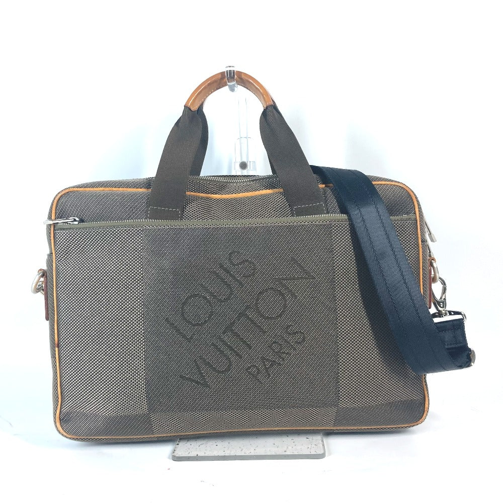 LOUIS VUITTON N58039 ダミエジェアン アソシエPM ビジネスバッグ カバン トートバッグ 2WAYバッグ ショルダーバッグ ハンドバッグ ダミエジェアンキャンバス メンズ テール カーキ - brandshop-reference